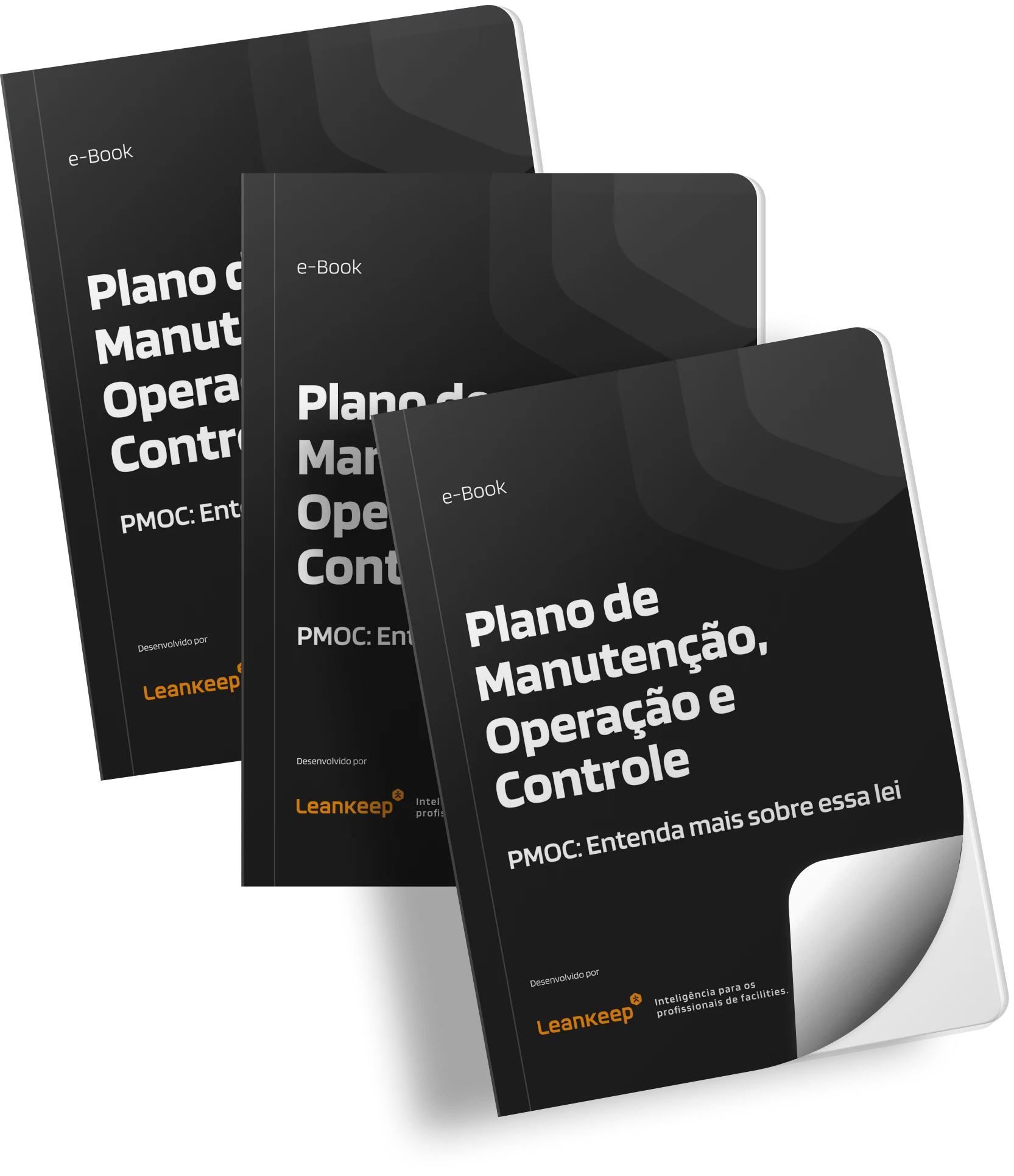 Capa do ebook gratuito sobre PMOC da Leankeep