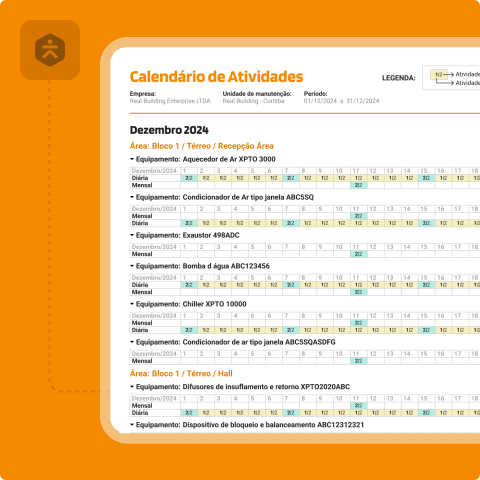 calendario de atividades